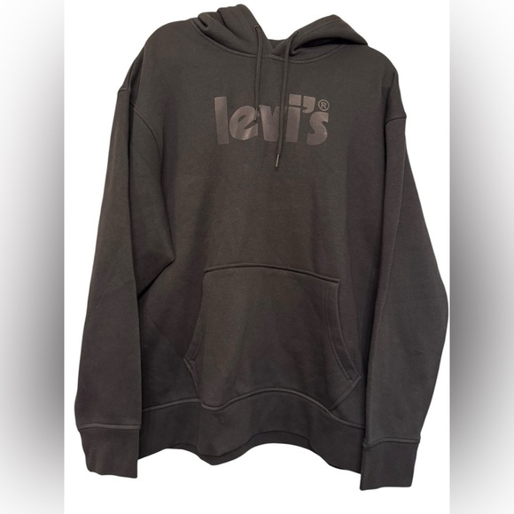 Levis Mens Relaxed Graphic Print Hoodie - Picture 3 of 9
